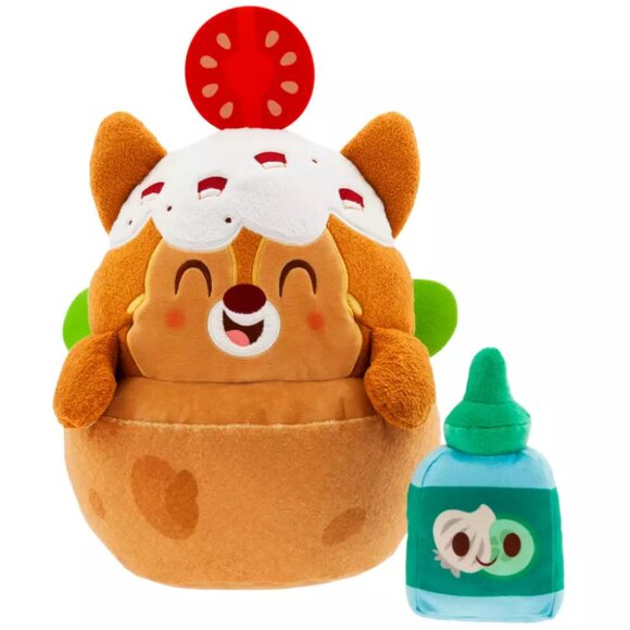 Dale Falafel Pita Pocket Disney Munchlings Plush, Street Food - Picture 7 of 8